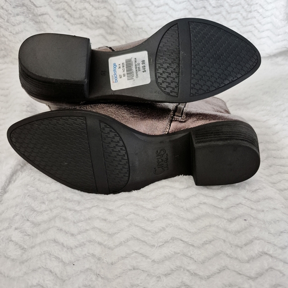 Circus by Sam Edelman Rose Gold  Sparkly Hartford Western Boots Size 10 - Picture 6 of 10